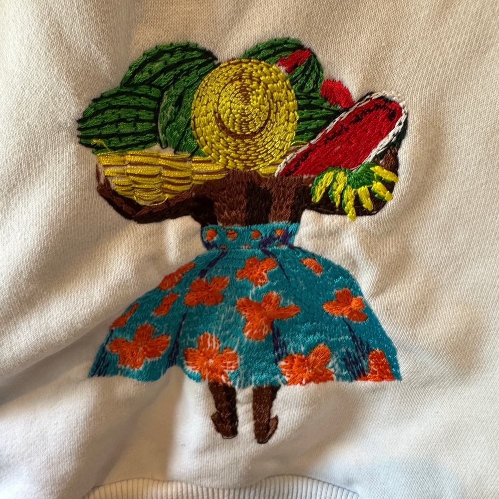 RARE β Katyaβ Dobryakova Embroidered Sweatshirt β Medium - Picture 6 of 10